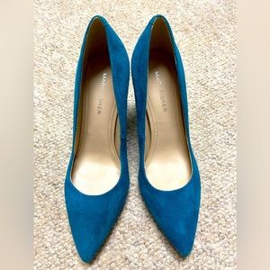 Blue Marc Fisher High Heels